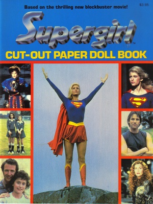 Supergirl Cut-Out Paper Doll Book