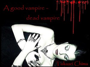 Хороший вампир - мертвый вампир