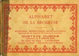 Alphabet de La Brodeuse/Азбука вышивальщицы