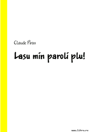 Lasu min paroli plu!