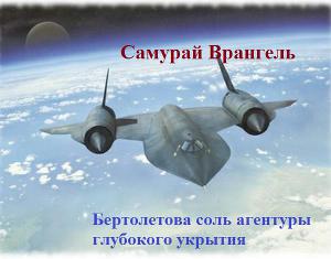 Бертолетова соль агентуры глубокого укрытия [СИ]