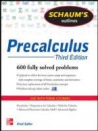 Schaum`s Outline of Precalculus, 3rd Edition