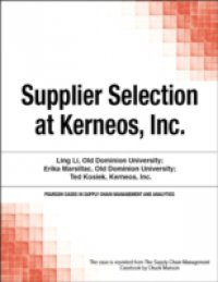 Supplier Selection at Kerneos, Inc.