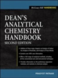 Dean`s Analytical Chemistry Handbook