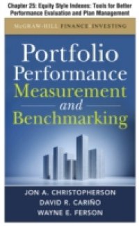 Portfolio Performance Measurement and Benchmarking, Chapter 25
