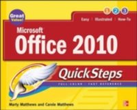 Microsoft Office 2010 QuickSteps