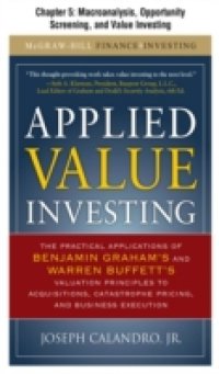 Applied Value Investing, Chapter 5