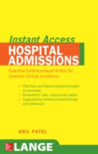 LANGE Instant Access Hospital Admissions