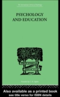 Psychology And Education