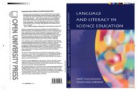 Language And Literacy In Science Education