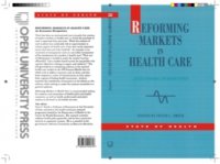 Reforming Markets In Health Care