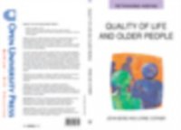 QUALITY OF LIFE AND OLDER PEOPLE (SB 9780335208722)
