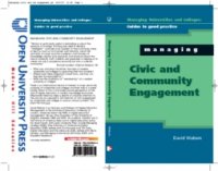Managing Civic And Community Engagement