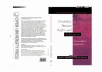 Disability, Human Rights And Education