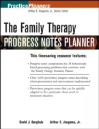 Family Therapy Progress Notes Planner