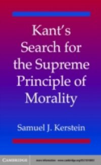 Kant`s Search for the Supreme Principle of Morality