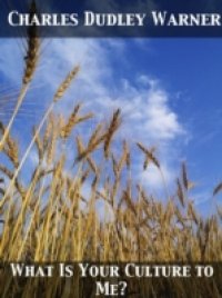 What Is Your Culture to Me?