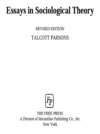 Читать Essays in Sociological Theory