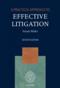 Practical Approach to Effective Litigation 7/e