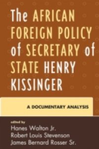 Читать African Foreign Policy of Secretary of State Henry Kissinger