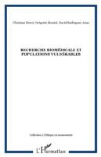 Recherche biomedicale et populations vul