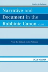 Narrative and Document in the Rabbinic Canon