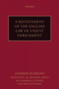 Restatement of the English Law of Unjust Enrichment