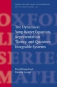 Dynamical Yang-Baxter Equation, Representation Theory, and Quantum Integrable Systems