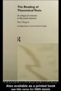 Reading of Theoretical Texts