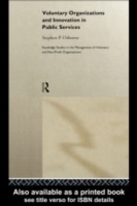 Voluntary Organizations and Innovation in Public Services