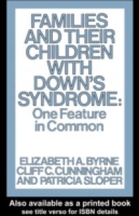 Families and Their Children with Down`s Syndrome