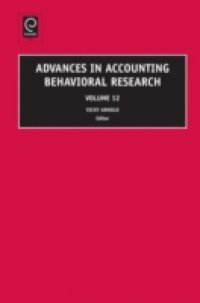 Advances in Accounting Behavioral Research