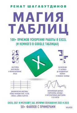 Читать Магия таблиц. 100+ приемов ускорения работы в Excel (и немного в Google Таблицах)