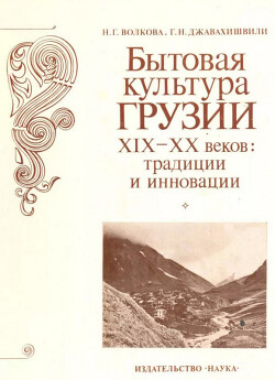 Читать Бытовая культура Грузии XIX - XX веков: традиции и инновации