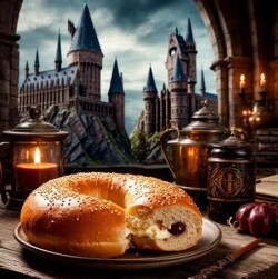 Рогалик в Хогвартсе