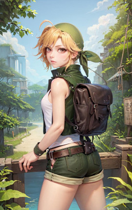 Чудо с хвостиками.Мила