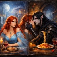 Спагетти для дроу его избранница