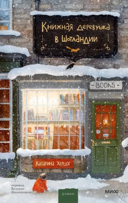 Книжная деревушка в Шотландии. Зимний блеск